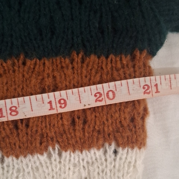 Mine Women'sWarm Brown Knit Sweater Size M - Picture 4 of 8